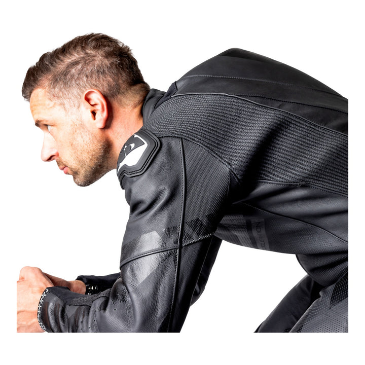 iXS Ace 1.0 Lederkombi Einteiler schwarz