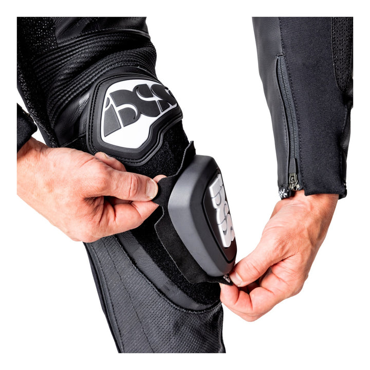 iXS Ace 1.0 Lederkombi Einteiler schwarz