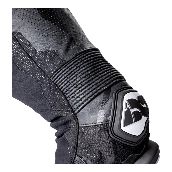 iXS Ace 1.0 Lederkombi Einteiler schwarz