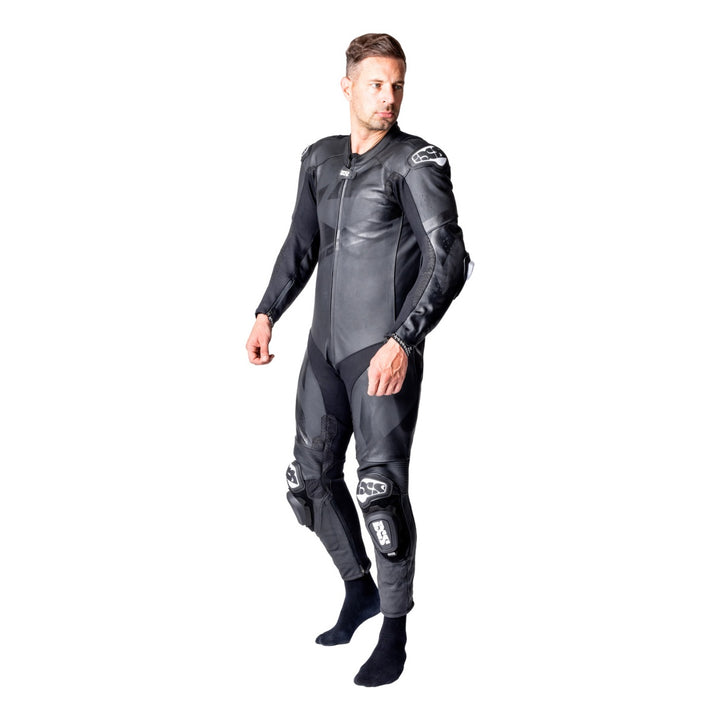 iXS Ace 1.0 Lederkombi Einteiler schwarz
