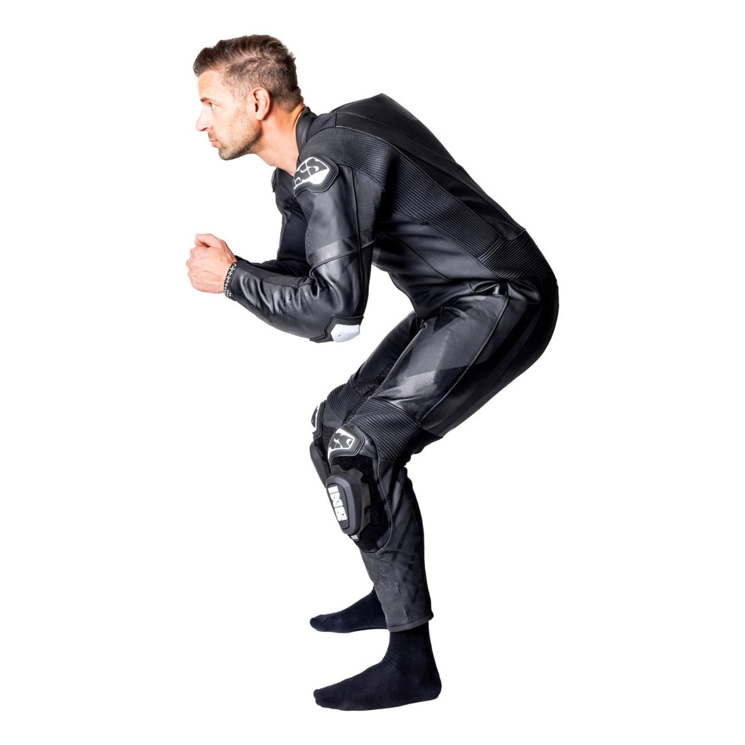 iXS Ace 1.0 Lederkombi Einteiler schwarz