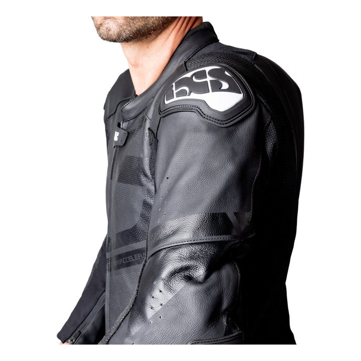 iXS Ace 1.0 Lederkombi Einteiler schwarz