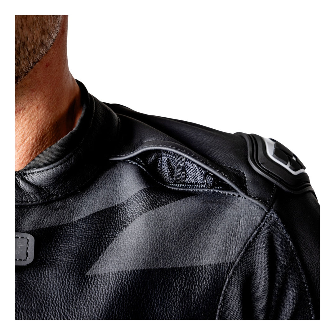 iXS Ace 1.0 Lederkombi Zweiteiler schwarz