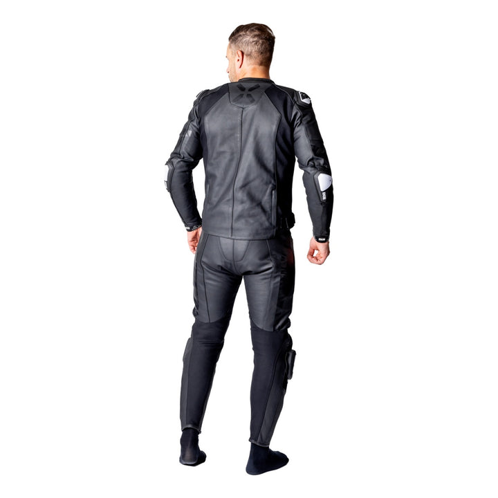 iXS Ace 1.0 Lederkombi Zweiteiler schwarz