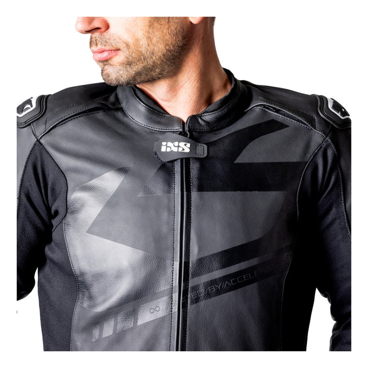 iXS Ace 1.0 Lederkombi Zweiteiler schwarz