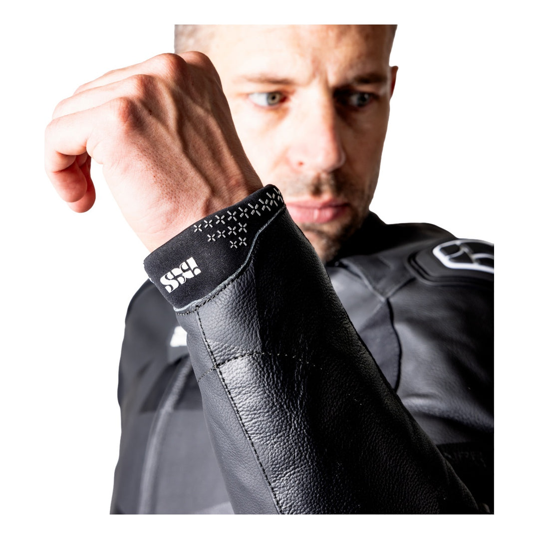 iXS Ace 1.0 Lederkombi Zweiteiler schwarz
