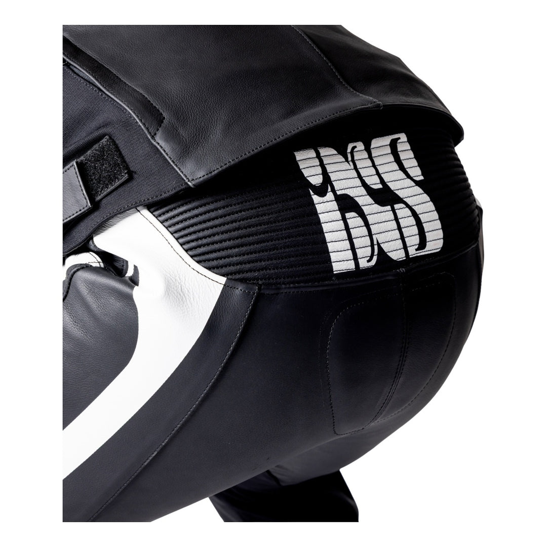 iXS Ace 1.0 Lederkombi Zweiteiler schwarz-weiss-rot