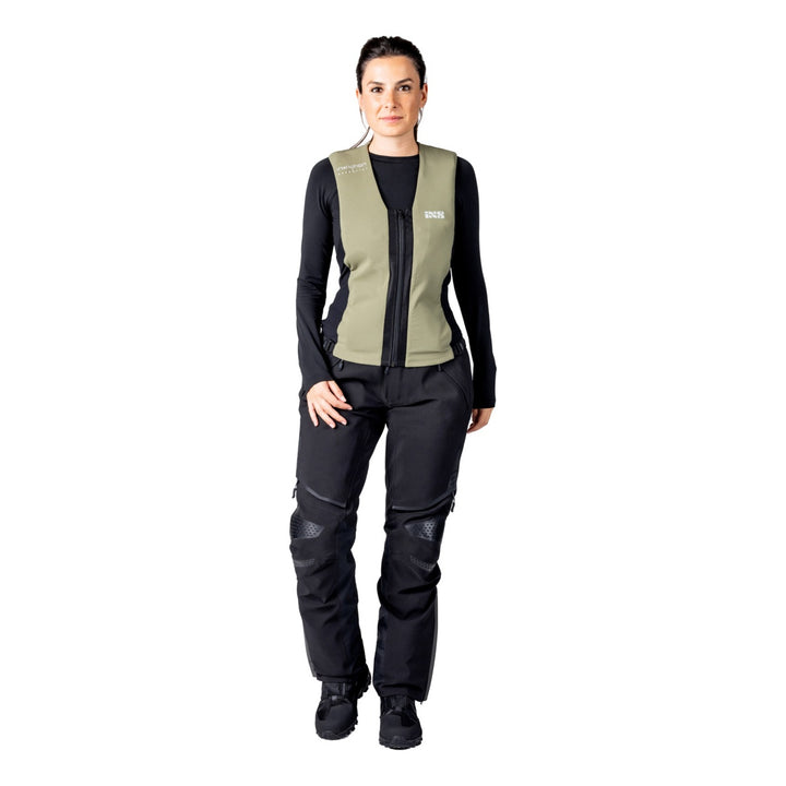 iXS Airbag Weste IPRO 1.0 oliv-schwarz