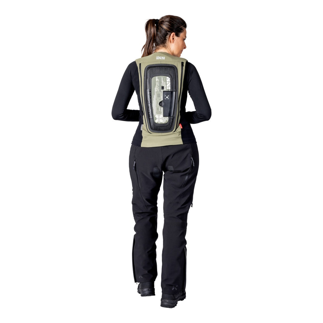 iXS Airbag Weste IPRO 1.0 oliv-schwarz