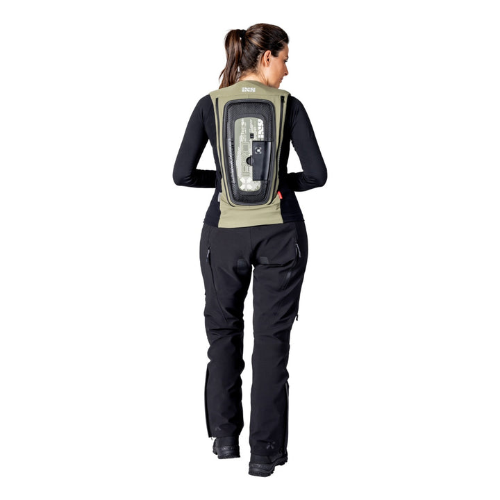 iXS Airbag Weste IPRO 1.0 oliv-schwarz