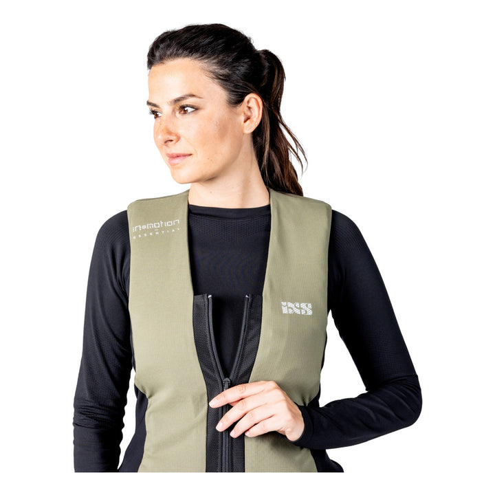 iXS Airbag Weste IPRO 1.0 oliv-schwarz