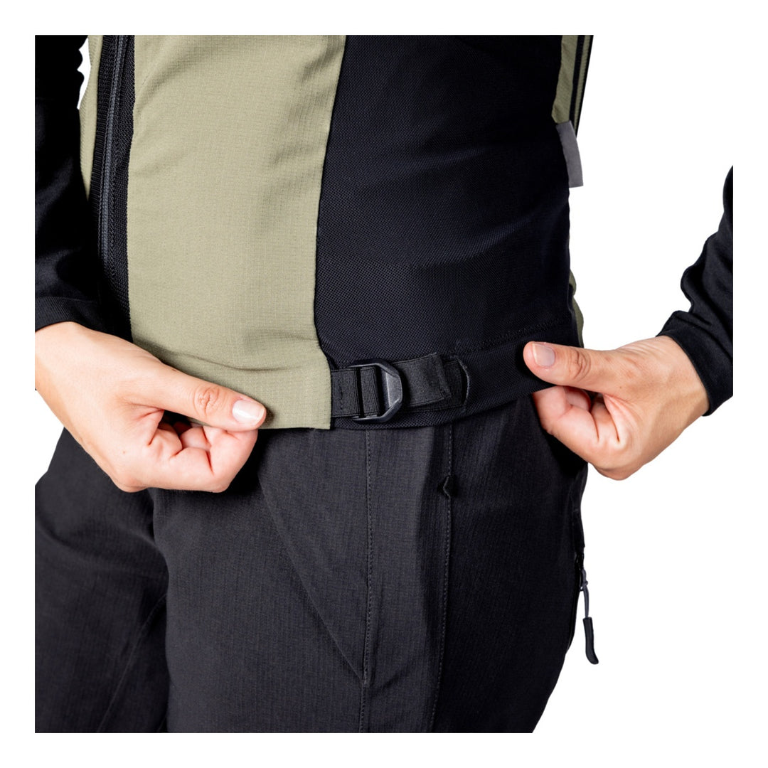iXS Airbag Weste IPRO 1.0 oliv-schwarz