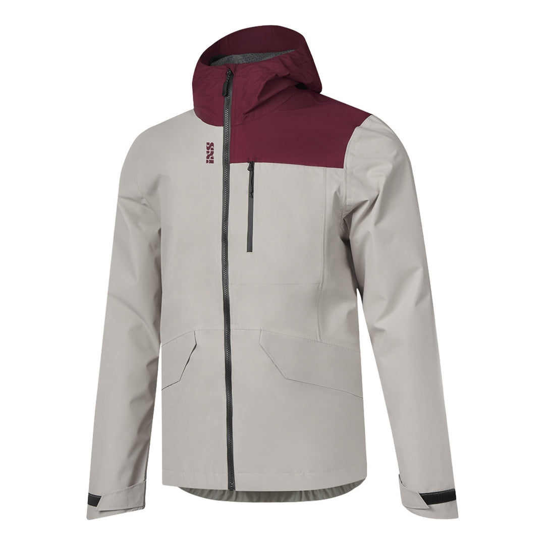 iXS AW 1.0 Laminatjacke chateaux grau