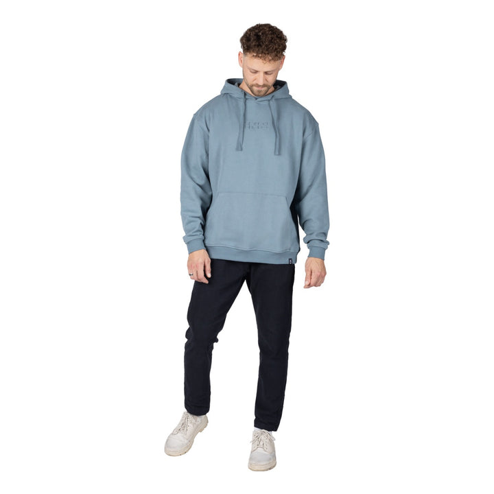 iXS Brand 1.0 Hoodie blau grau