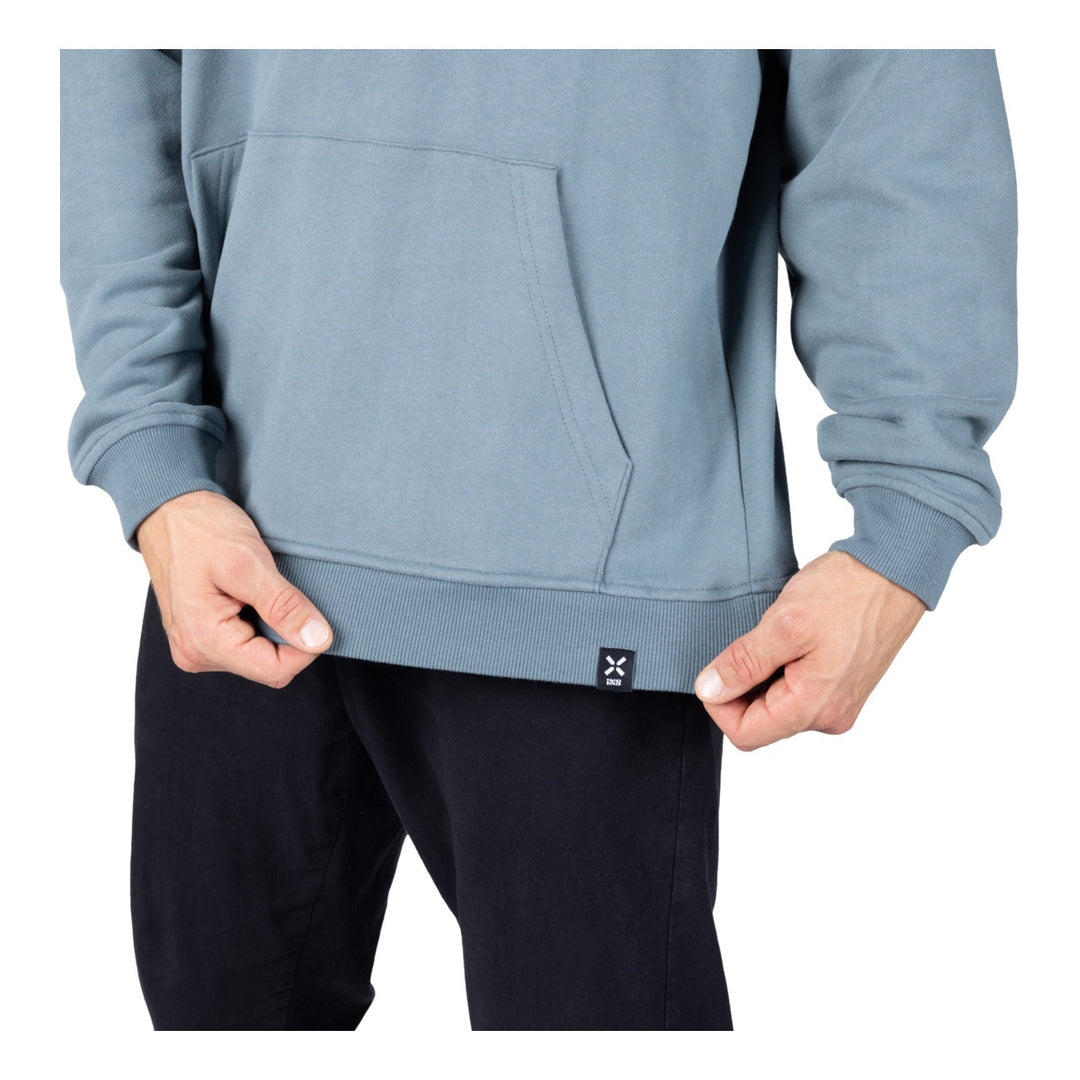 iXS Brand 1.0 Hoodie blau grau
