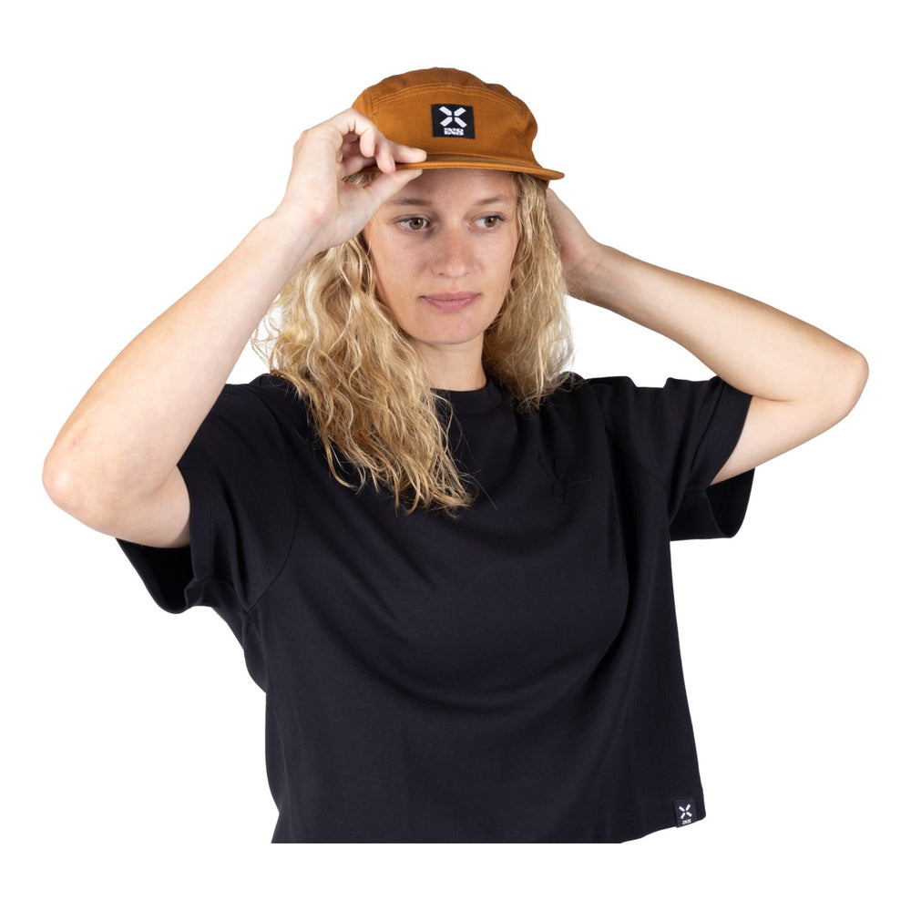 iXS Brand 5 Panel 1.0 Cap ochre braun