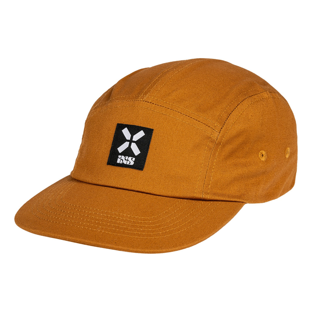 iXS Brand 5 Panel 1.0 Cap ochre braun