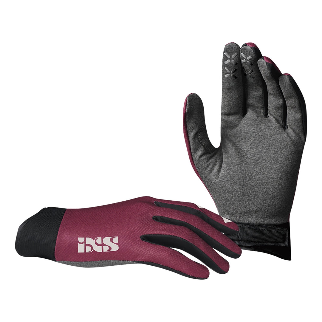 iXS Carve 1.0 Handschuhe night rot