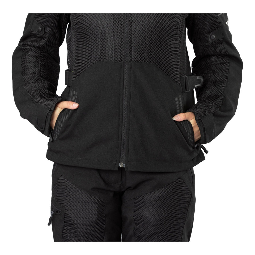 iXS Damen Tourster-BigAir 1.0 Jacke schwarz