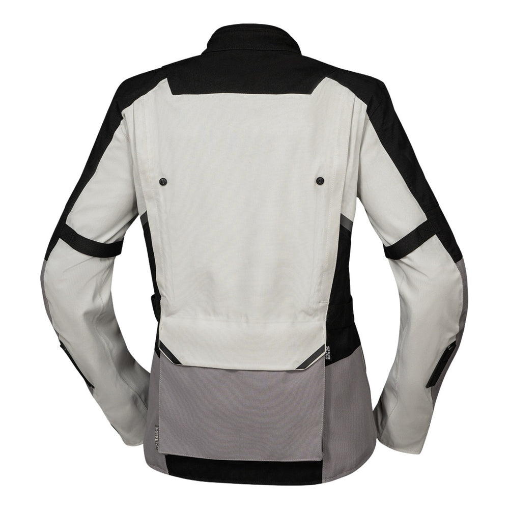 iXS Damen Tourster-STX 1.0 Laminatjacke hellgrau-grau