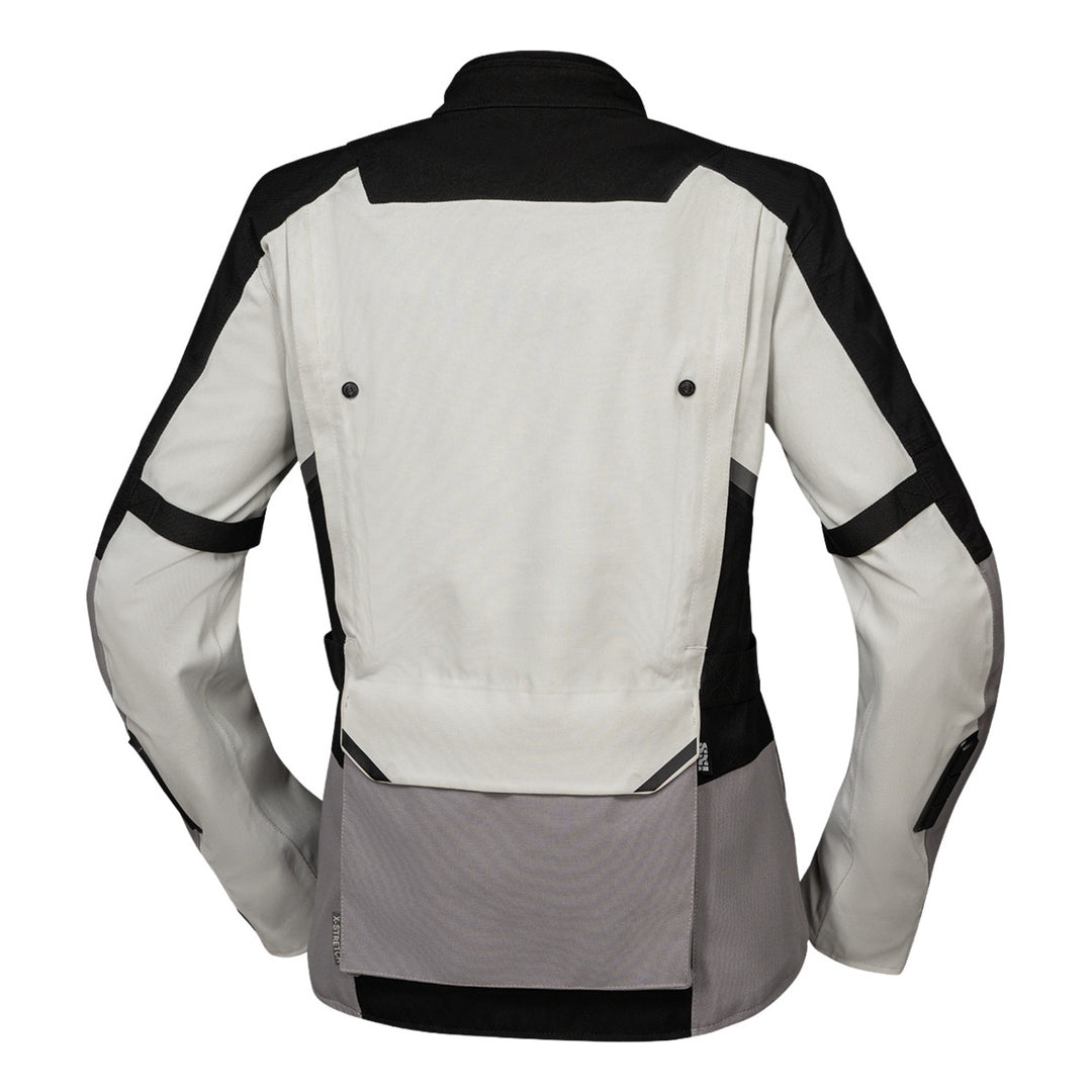 iXS Damen Tourster-STX 1.0 Laminatjacke hellgrau-grau