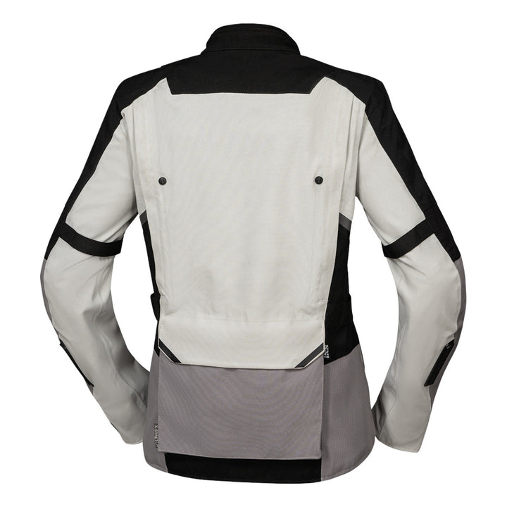 iXS Damen Tourster-STX 1.0 Laminatjacke hellgrau-grau