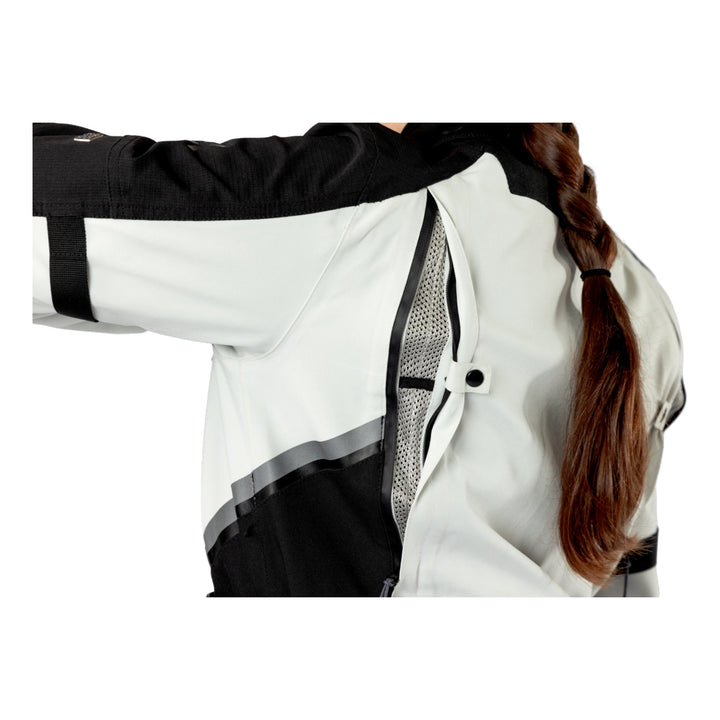 iXS Damen Tourster-STX 1.0 Laminatjacke hellgrau-grau
