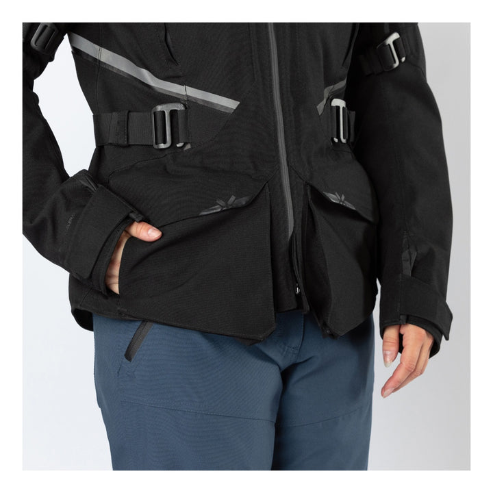 iXS Damen Tourster-STX 1.0 Laminatjacke schwarz