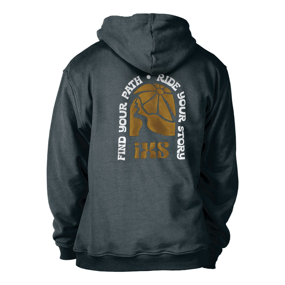 iXS Graphic 1.0 Hoodie schwarz
