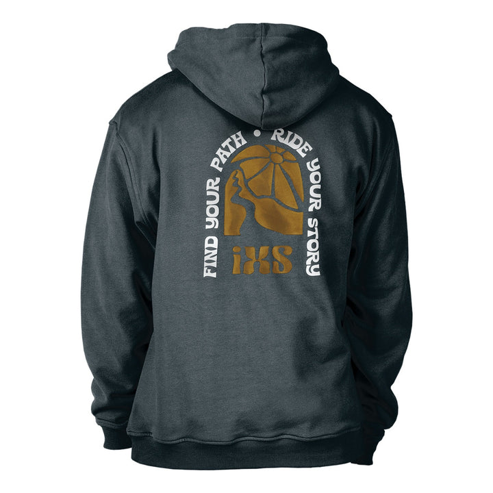 iXS Graphic 1.0 Hoodie schwarz