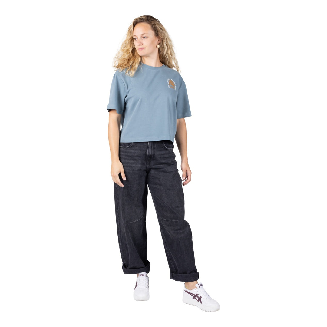 iXS Graphic 1.0 WMS Tee blau grau