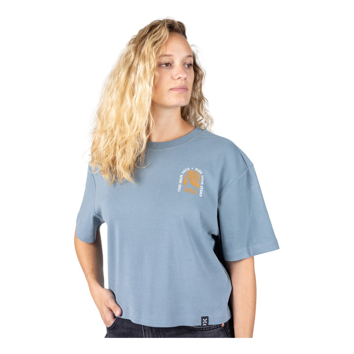 iXS Graphic 1.0 WMS Tee blau grau