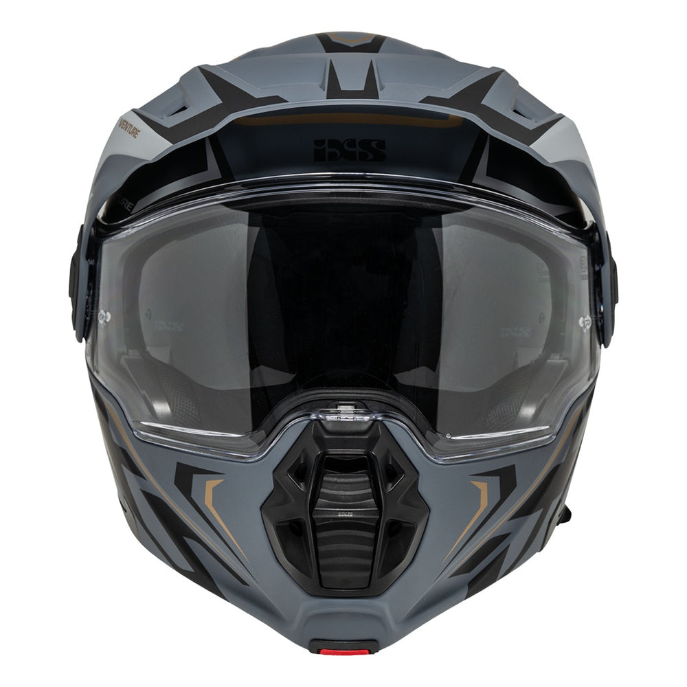 iXS Klapphelm Venture 1.0 MIPS matt schwarz-gold