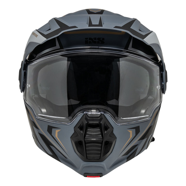 iXS Klapphelm Venture 1.0 MIPS matt schwarz-gold