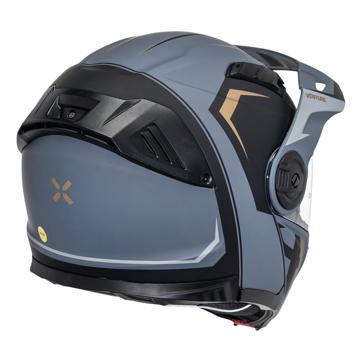 iXS Klapphelm Venture 1.0 MIPS matt schwarz-gold