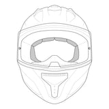 iXS iXS Rapid 1.0 FF Helmfutter 