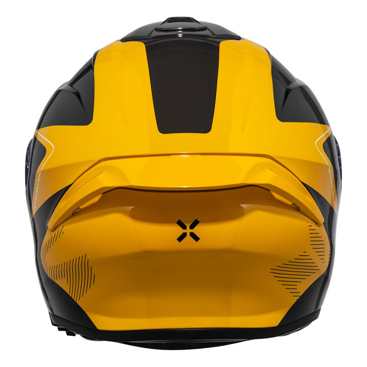 iXS Rapid 1.0 Graphic Integralhelm mango-anthrazit orange-bronze
