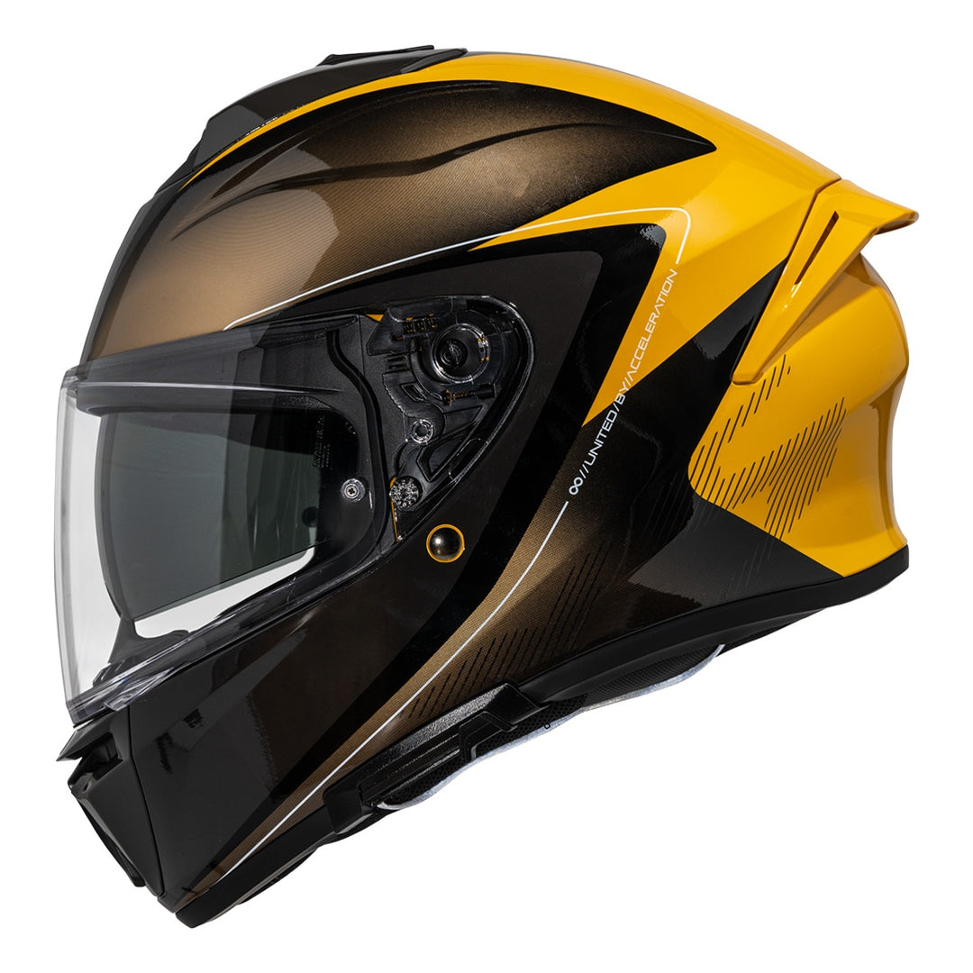 iXS Rapid 1.0 Graphic Integralhelm mango-anthrazit orange-bronze