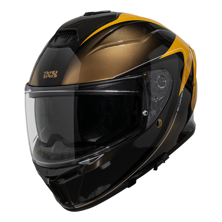 iXS Rapid 1.0 Graphic Integralhelm mango-anthrazit orange-bronze