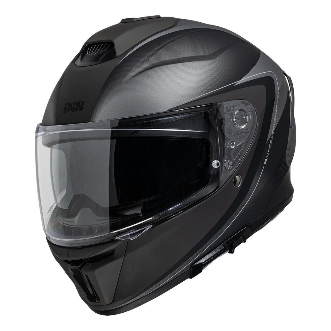 iXS Rapid 1.0 Graphic Integralhelm matt anthrazit