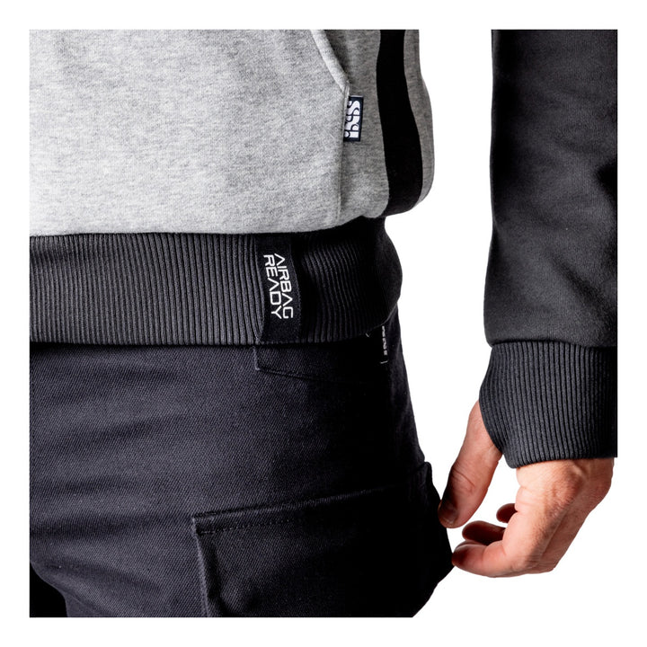 iXS Rapid 1.0 Hoodie cool grau-dunkelgrau