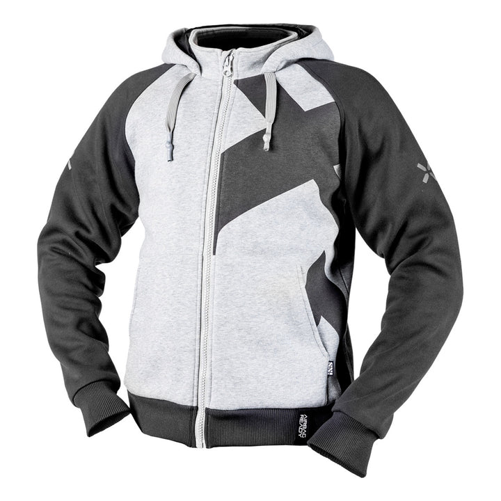 iXS Rapid 1.0 Hoodie cool grau-dunkelgrau