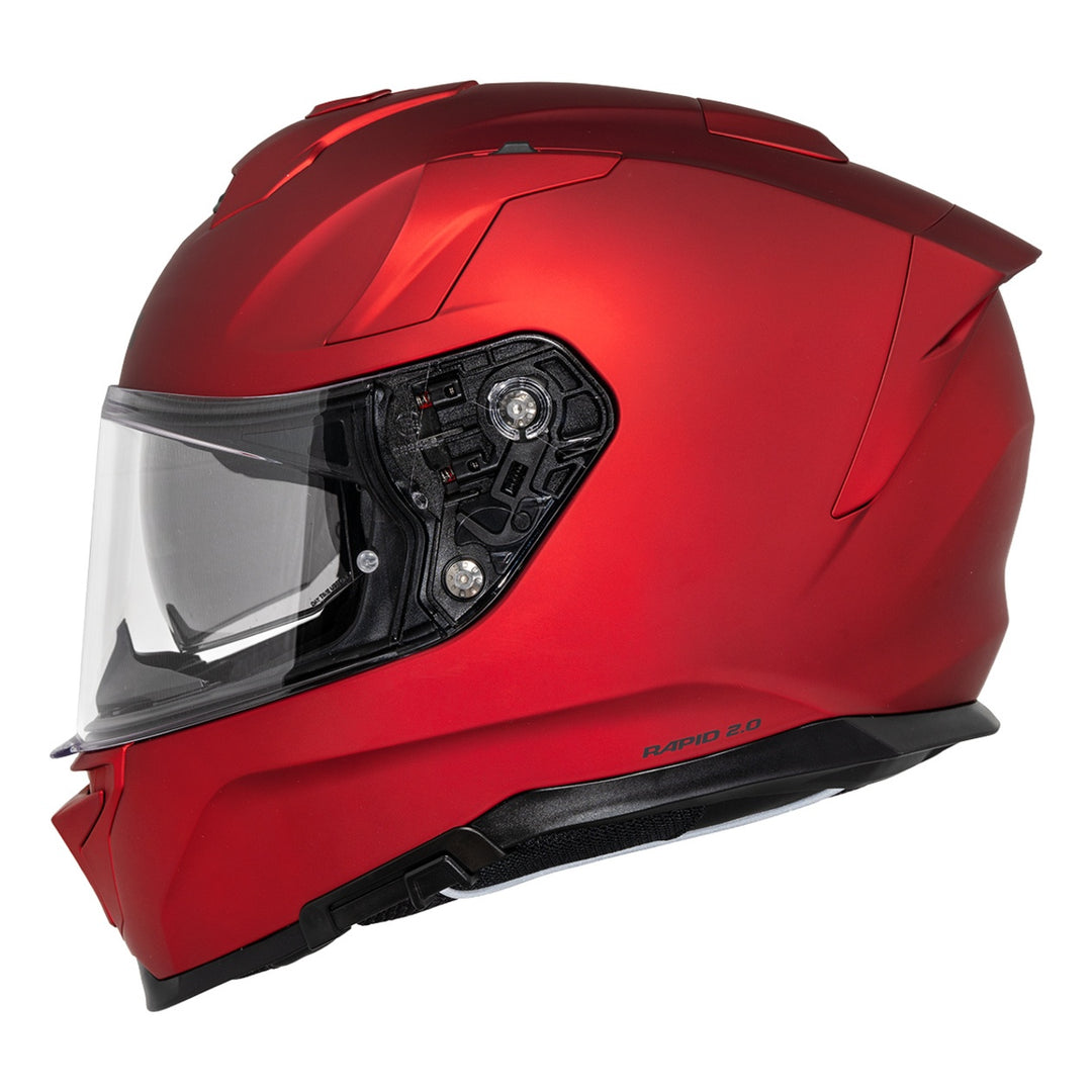 iXS Rapid 2.0 Chalky Integralhelm matt metallisch rot
