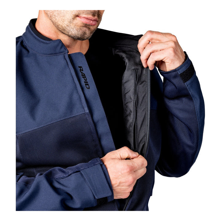 iXS Rapid-BigAir 1.0 Jacke dunkelblau