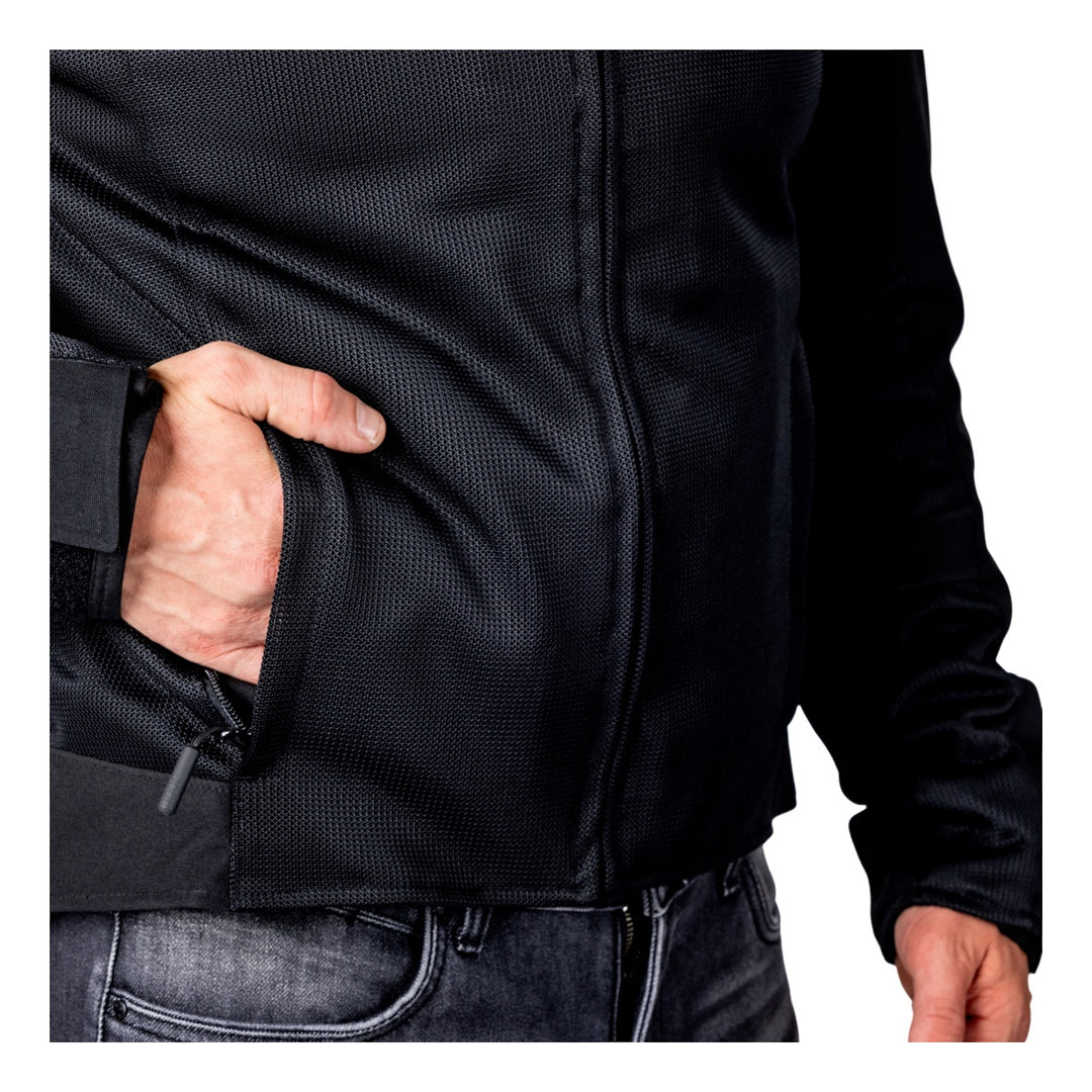 iXS Rapid-BigAir 1.0 Jacke schwarz