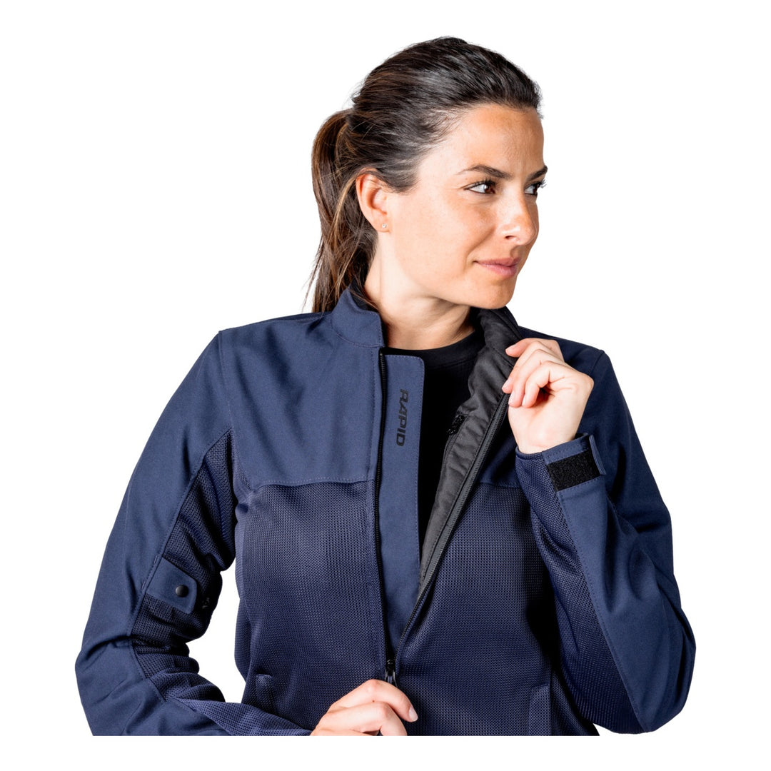 iXS Rapid-BigAir 1.0 WMS Jacke dunkelblau