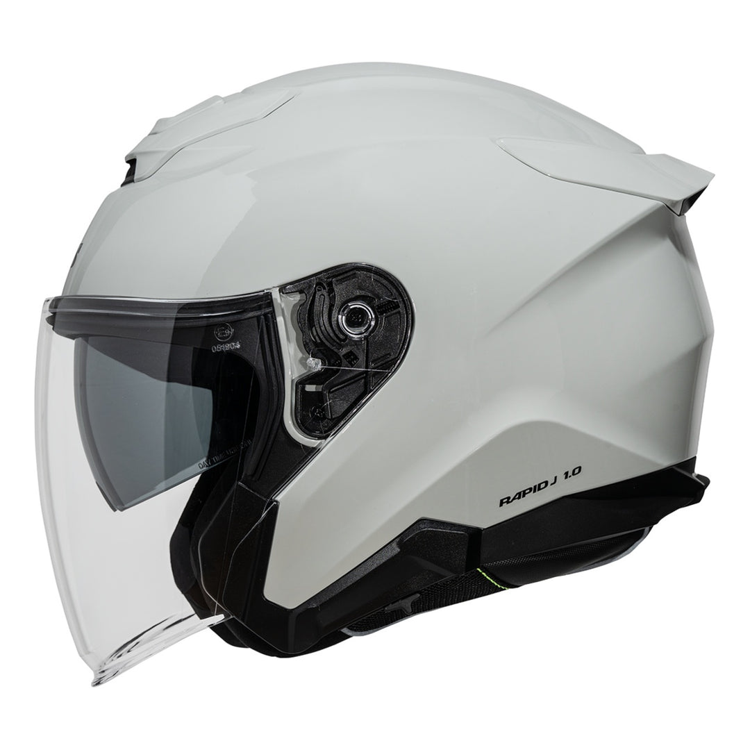 iXS Rapid J 1.0 Glossy Jethelm grau