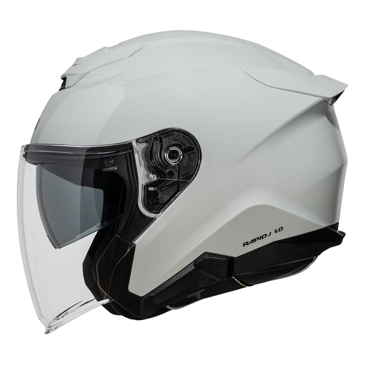 iXS Rapid J 1.0 Glossy Jethelm grau
