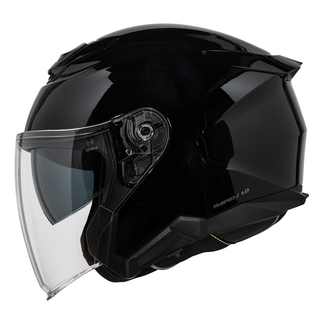 iXS Rapid J 1.0 Glossy Jethelm schwarz