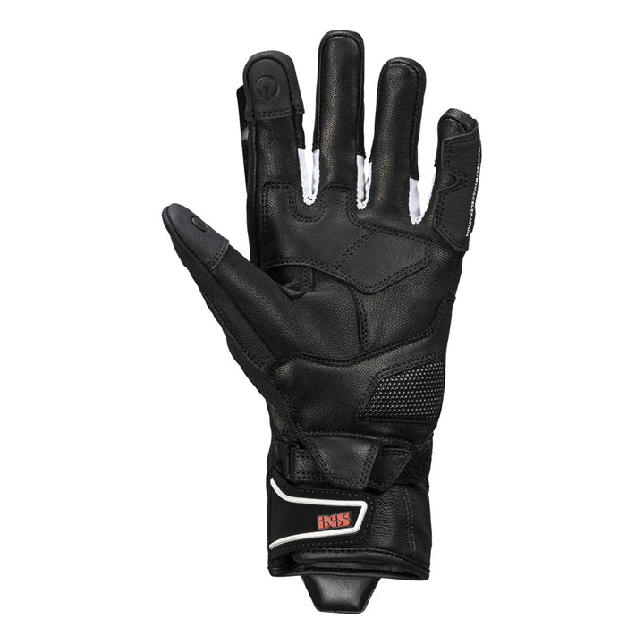iXS Rapid-STX 1.0 Handschuhe schwarz-weiss-rot